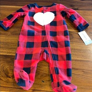 Carters Zipper Fleece Footie